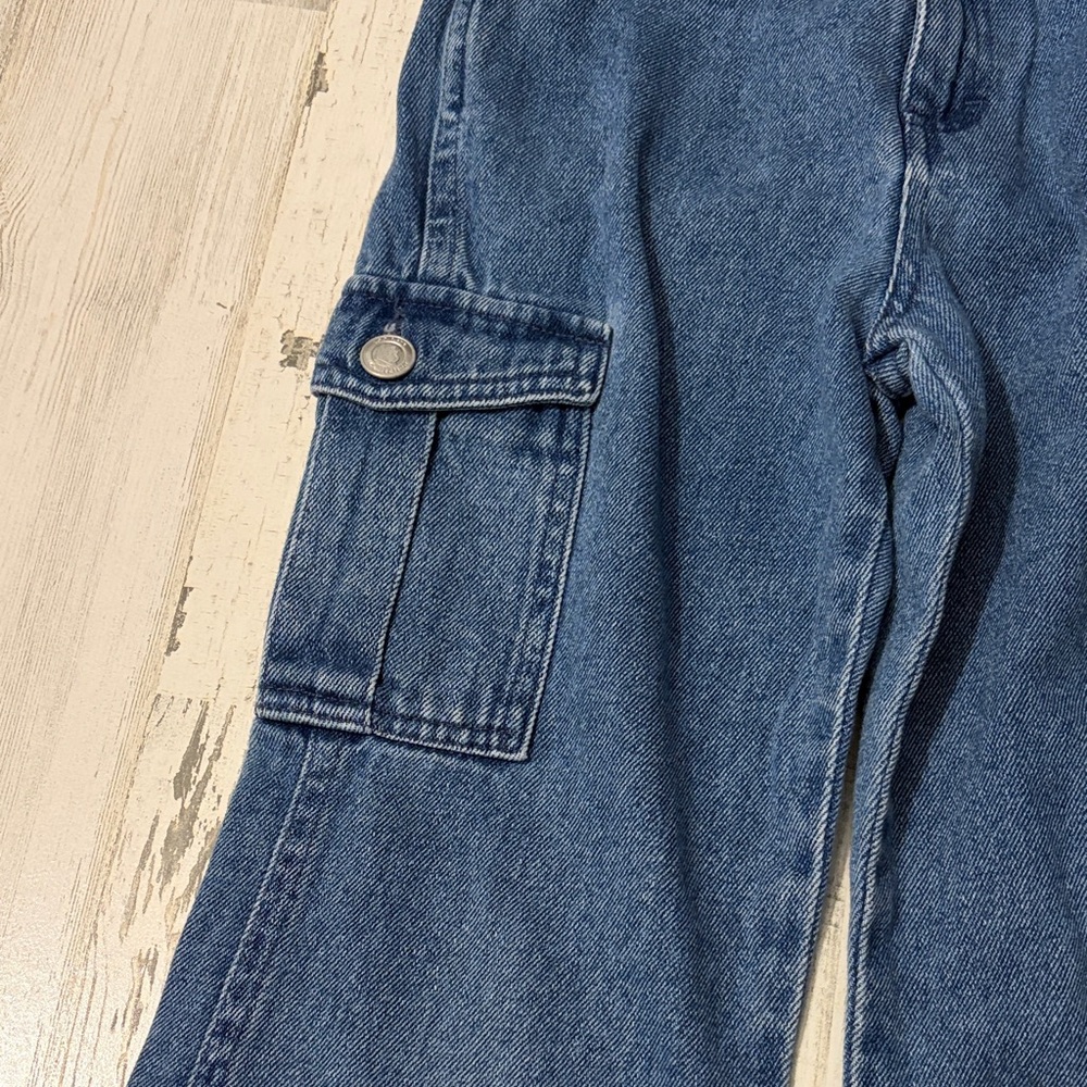Vintage Kids Jeans with Winnie The Pooh and Floral Design - Picture 4 of 11